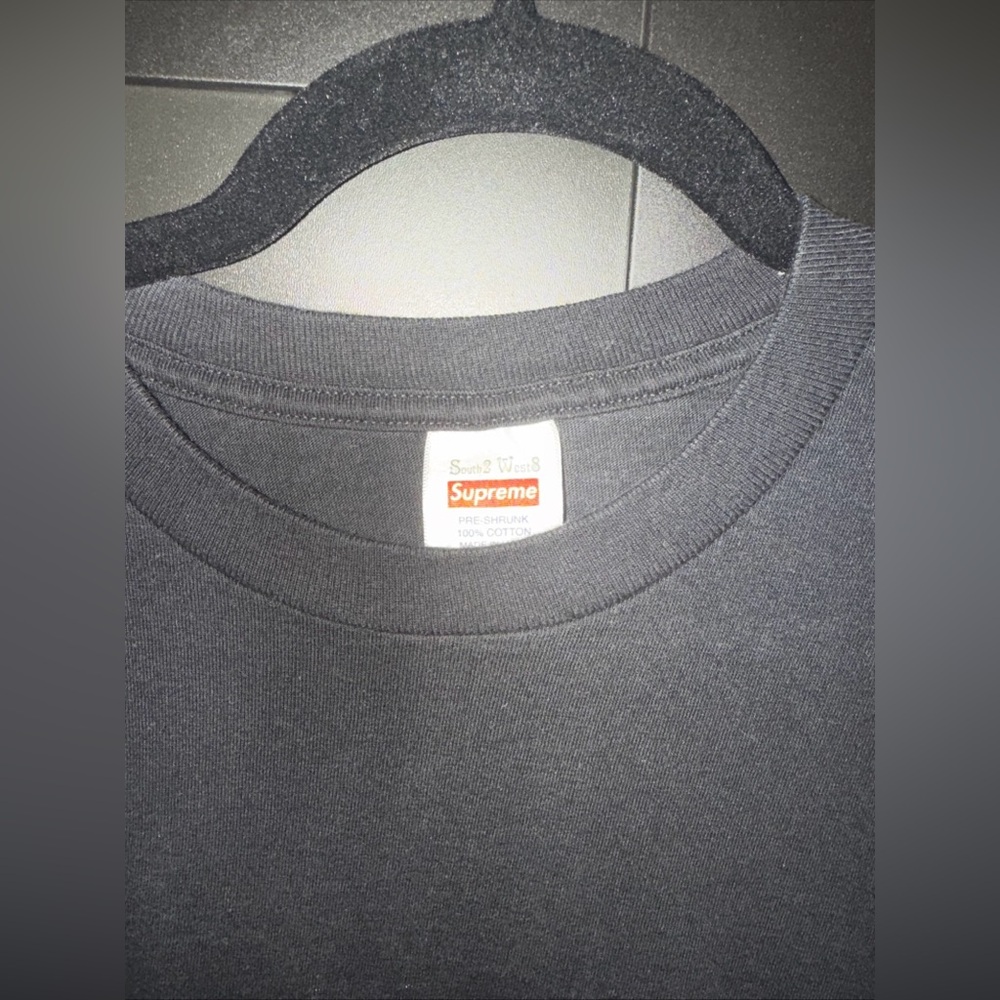 PRE-OWNED Supreme SOUTH2 WEST8 L/S Pocket Tee SIZE: Medium